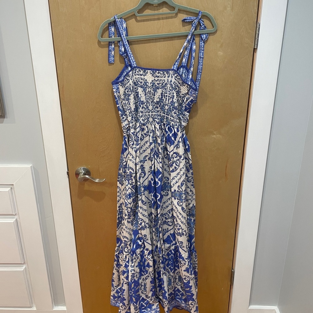 Flying Tomato Finding My Peace Woven Midi Dress - Picture 2 of 4